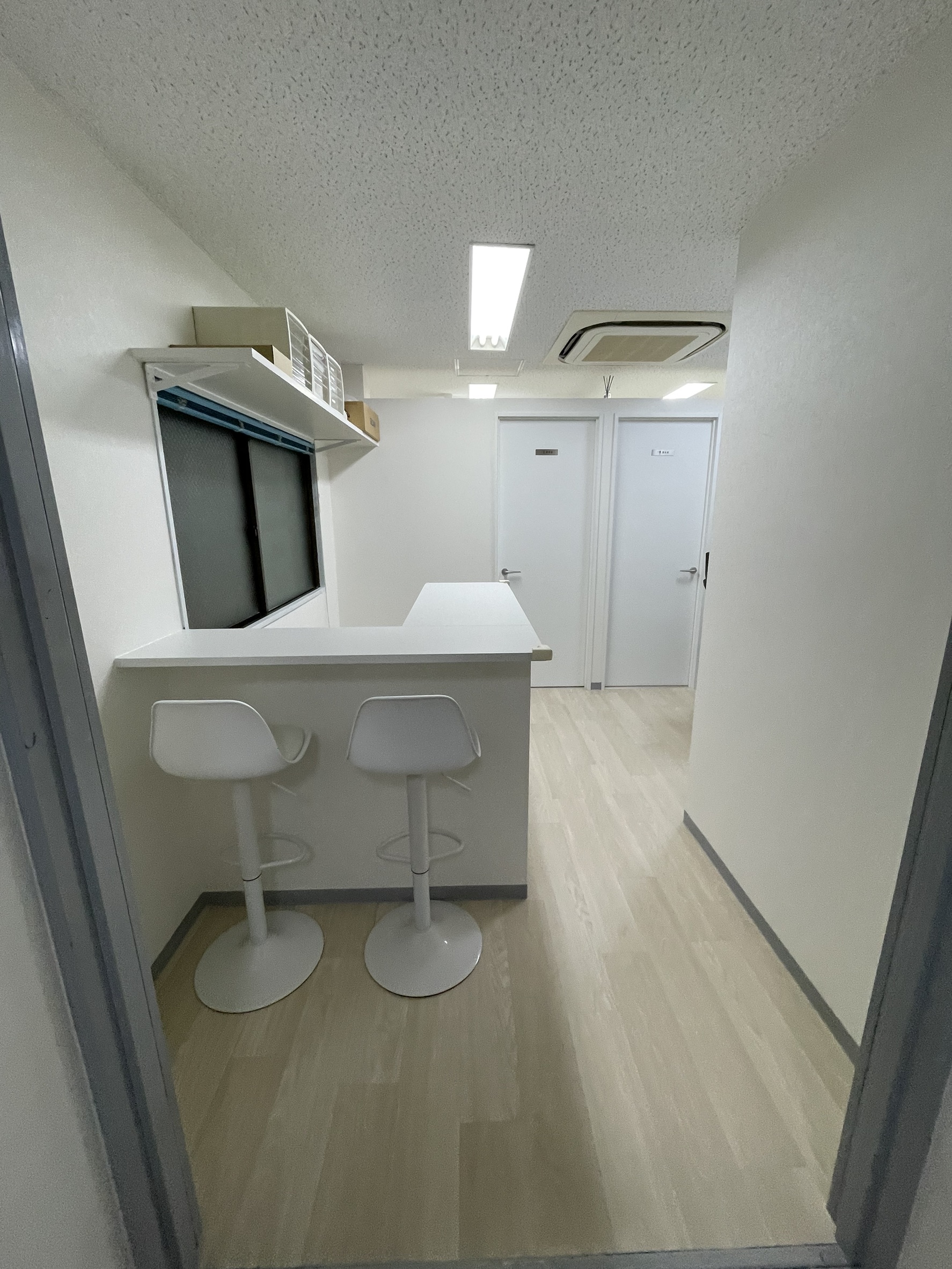 受付カウンター